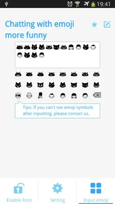 Emoji Fonts For Galaxy android App screenshot 5